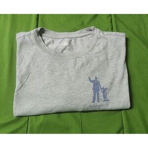 Walt Disney World 50th Anniversary Short Sleeve T-Shirt Gray Size L